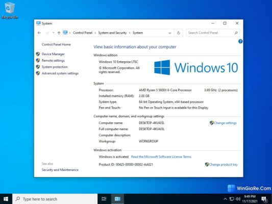 Windows 10 Enterprise LTSC 2021 2