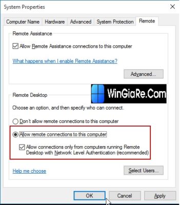 Cách dùng Remote Desktop điều khiển máy tính Windows 10 từ xa 2