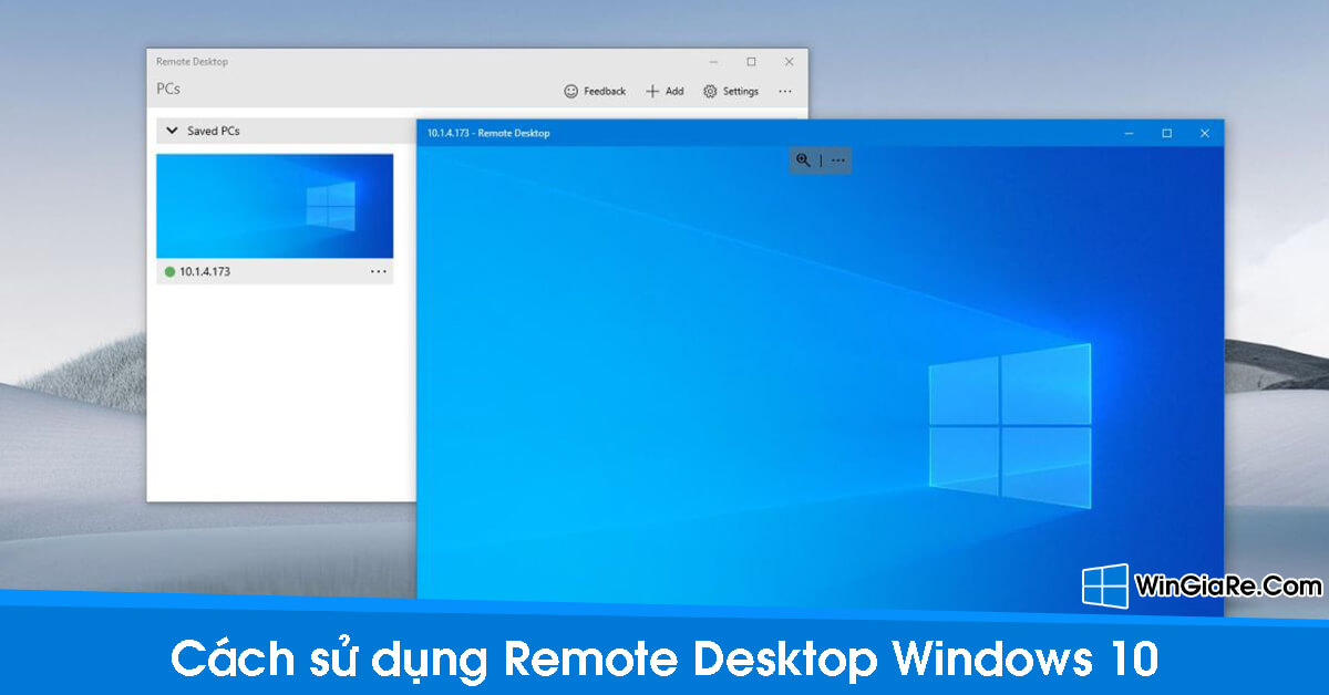 Cách sử dụng Remote Desktop điều khiển máy tính từ xa Windows 10 18