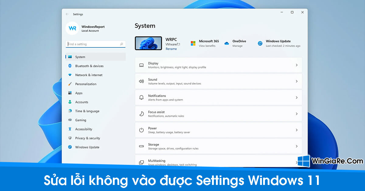 Sửa lỗi không mở được Settings Windows 11 mới nhất 2022 10