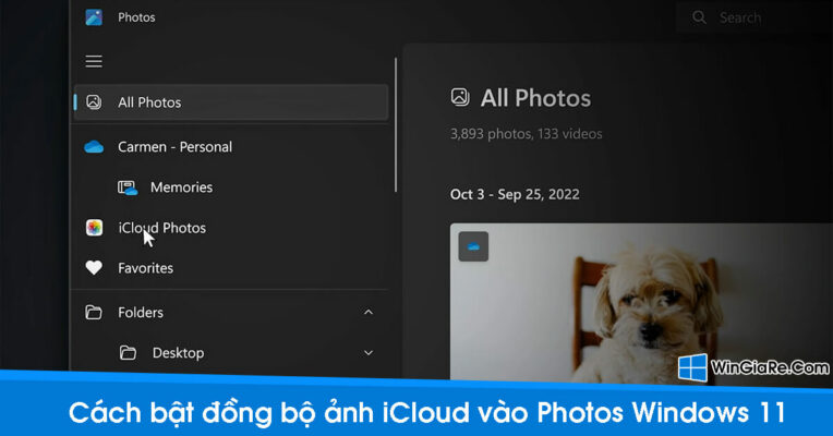 Cách đồng bộ ảnh iCloud vào Photos trên Windows 11 1