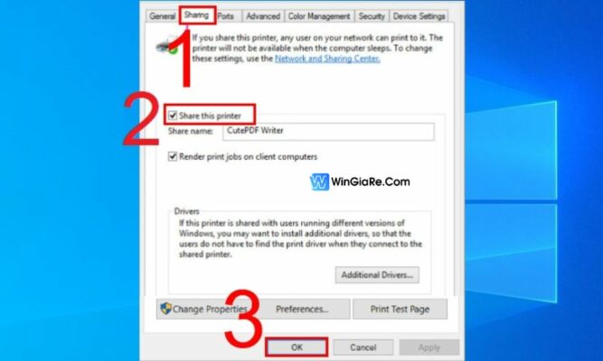 Cách kết nối máy tính Windows và máy in qua Wifi đơn giản 4