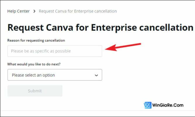 Cách hủy đăng ký gia hạn gói Canva Pro không bị trừ tiền 2