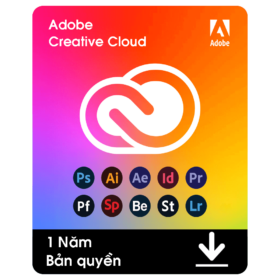 Adobe All Apps bản quyền (1 Năm)