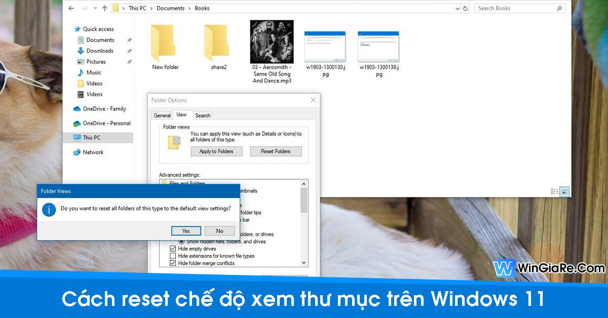 Hướng dẫn cách reset chế độ xem thư mục về mặc định trên Windows 11 15
