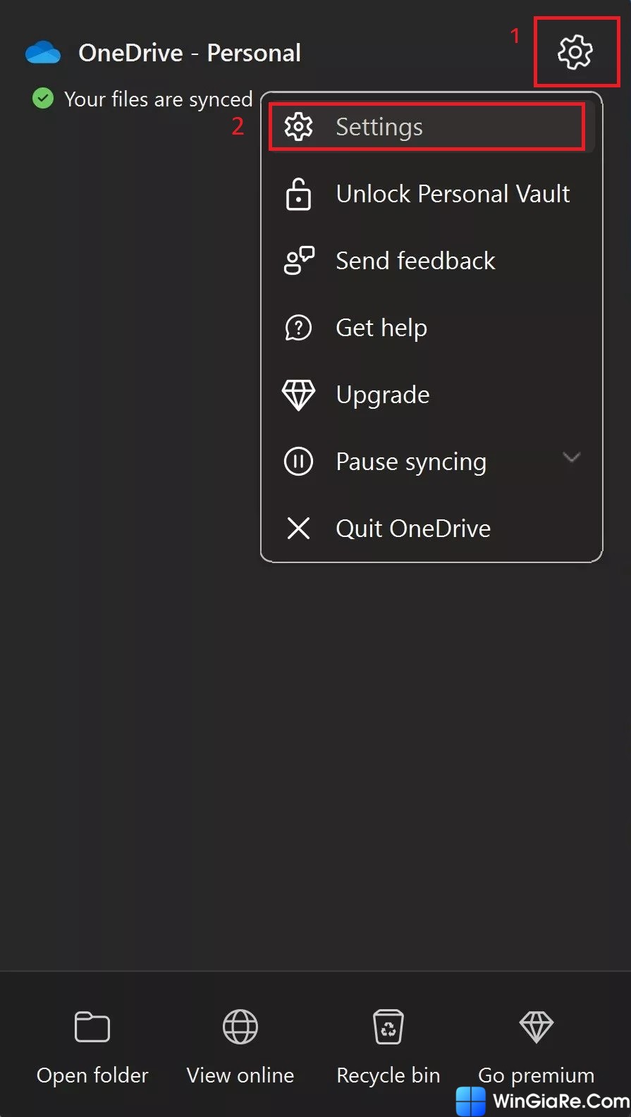 Tất tần tật cách tắt đồng bộ OneDrive trên máy tính 2